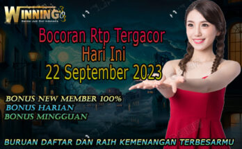 Bocoran Rtp Tergacor Hari Ini 22 September 2023