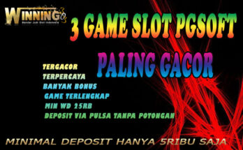3 Game Slot PGsoft Paling Gacor
