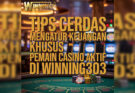 Tips Cerdas Mengatur Keuangan Khusus Pemain Casino Aktif Di Winning303