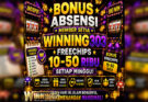Bonus Absensi Member Setia Winning303 Freechips 10-50 Ribu Setiap Minggu!